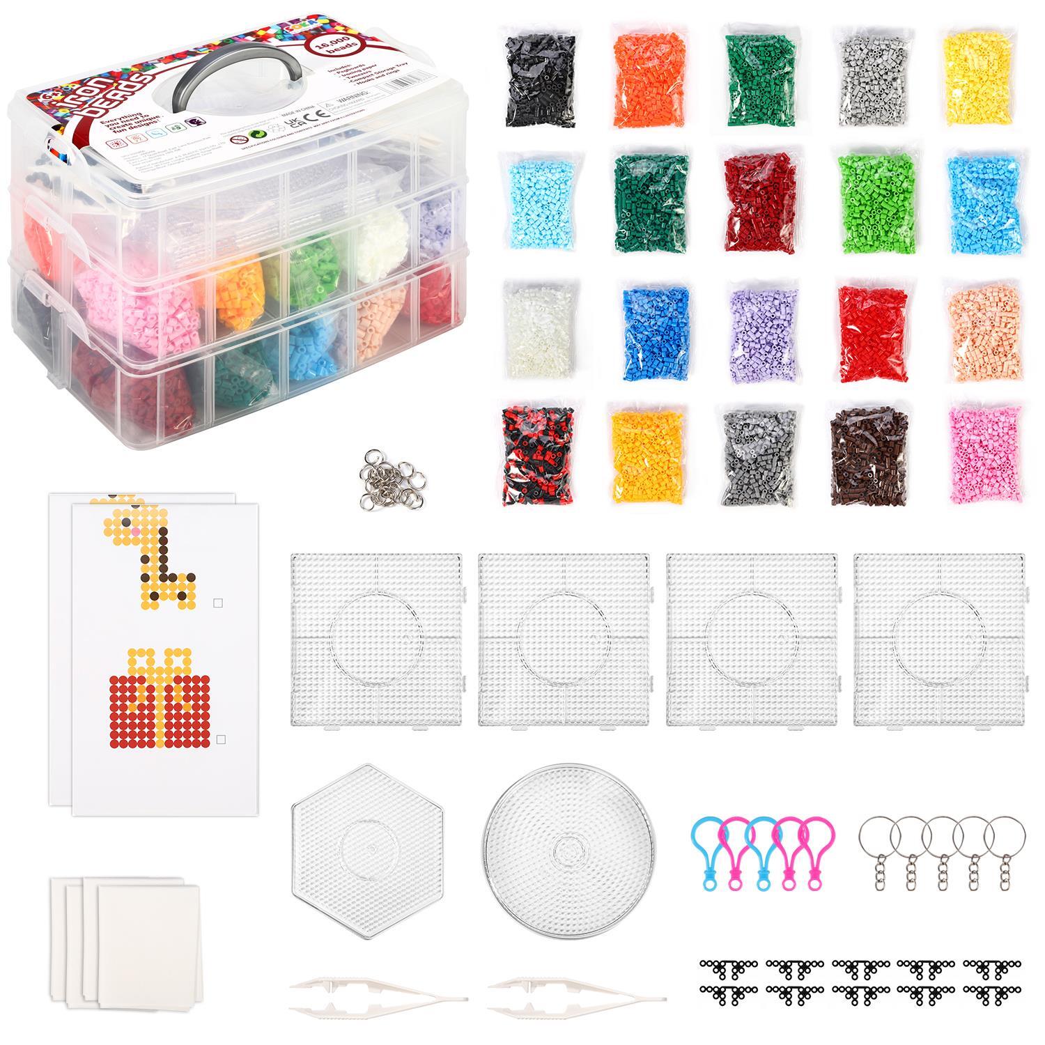 Iron Beads Kit Creative Fun DIY Activity Fuse Bead Art & Craft Kit Toy