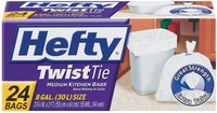 Hefty Medium Kitchen Garbage Bags,no E2-0121, Pactiv Corp, 3pk on sale Hefty Medium Kitchen Garbage Bags,no E2-0121, Pactiv Corp, 3pk on sale