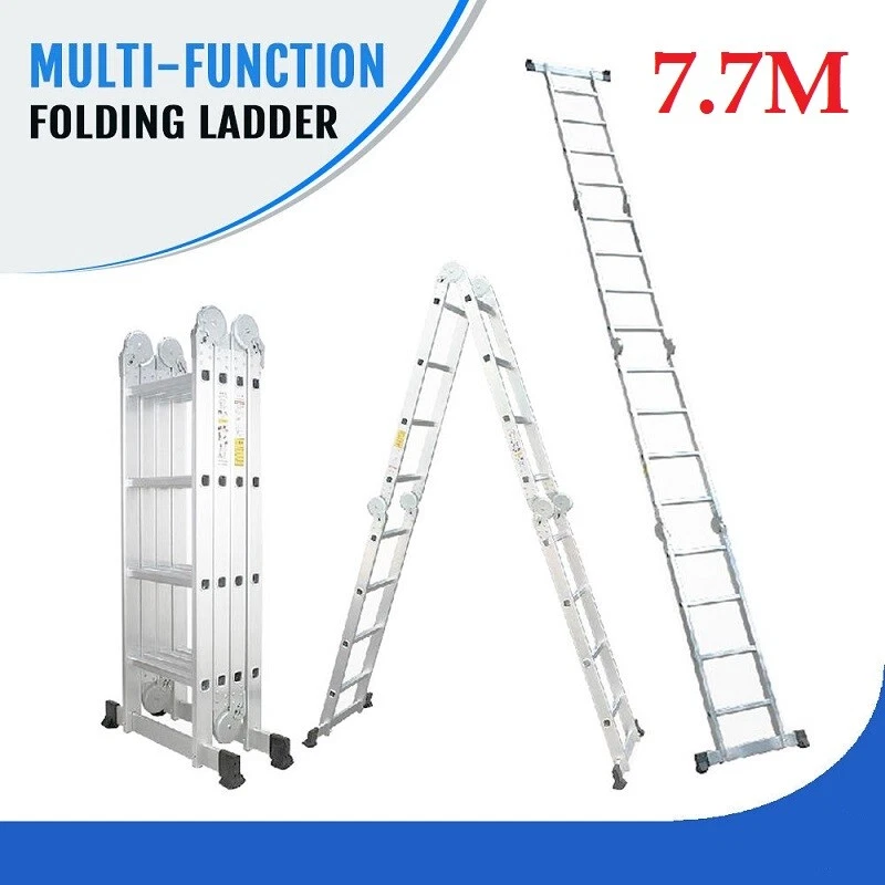 Extension on sale ladder foldable