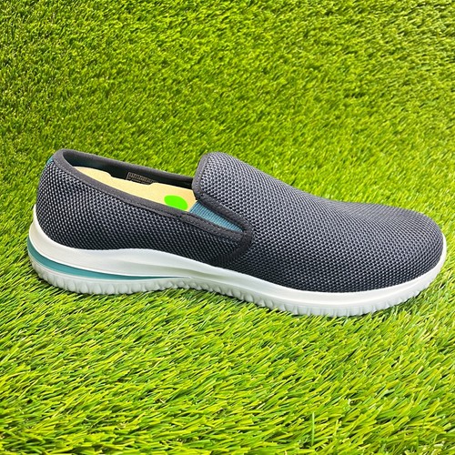 Skechers Delson 3.0 Mens Size 12 Navy Blue Casual Walking Slip On Shoes Sneakers - Picture 4 of 10