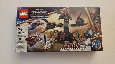 LEGO Super Heros:  Attack on New Asgard (76207)       Open Box / New Sealed Bags