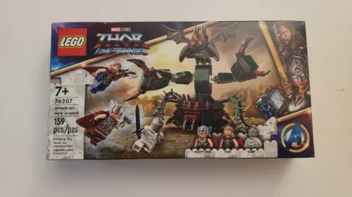 LEGO Super Heros:  Attack on New Asgard (76207)       Open Box / New Sealed Bags