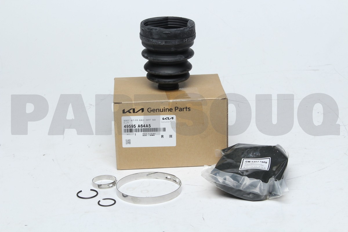 49595A64A5 Genuine Hyundai / KIA BOOT KIT-FR AXLE DIF | eBay