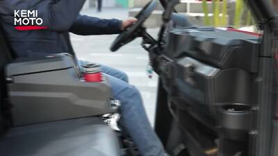 KEMIMOTO Bench Seat Center Console Armrest Box For Ranger XP 1000