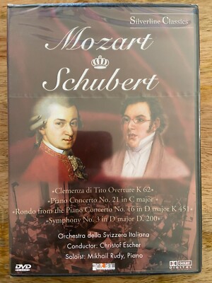 DVD-Mozart -Schubert-Silverline Classics-Orchestra della Svizzera Italiana