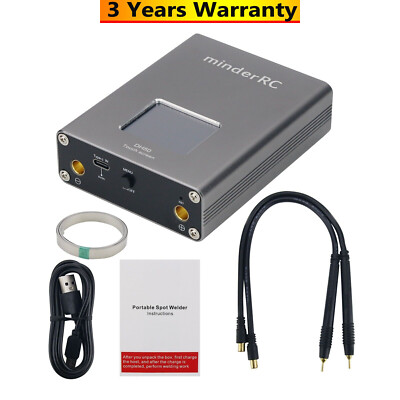 MinderRC DH50 Portable Touch Screen Spot Welder 30-level Spot Welding Machine