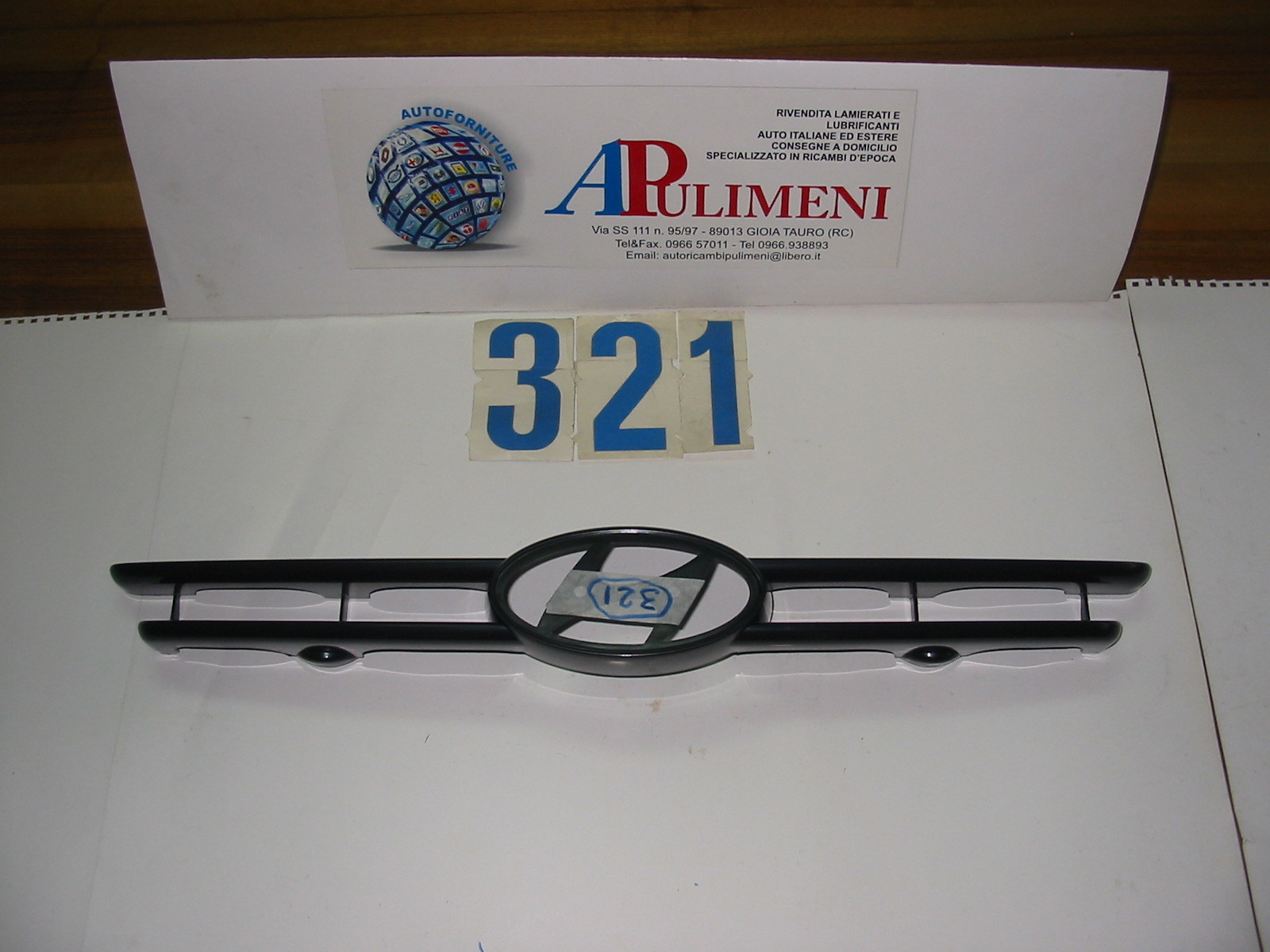 86361-02001 GRIGLIA/MASCHERINA (FRONT GRILLE) PER HYUNDAI ATOS PRIME | eBay