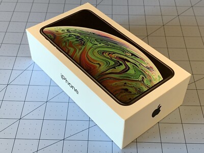apple iphone 10s max 64gb Just The Box, Inserts, Guide And Sim Tool, No Phone