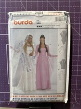 Medieval Renaissance Fairy Dress Costume Sewing Pattern 10-20 Burda