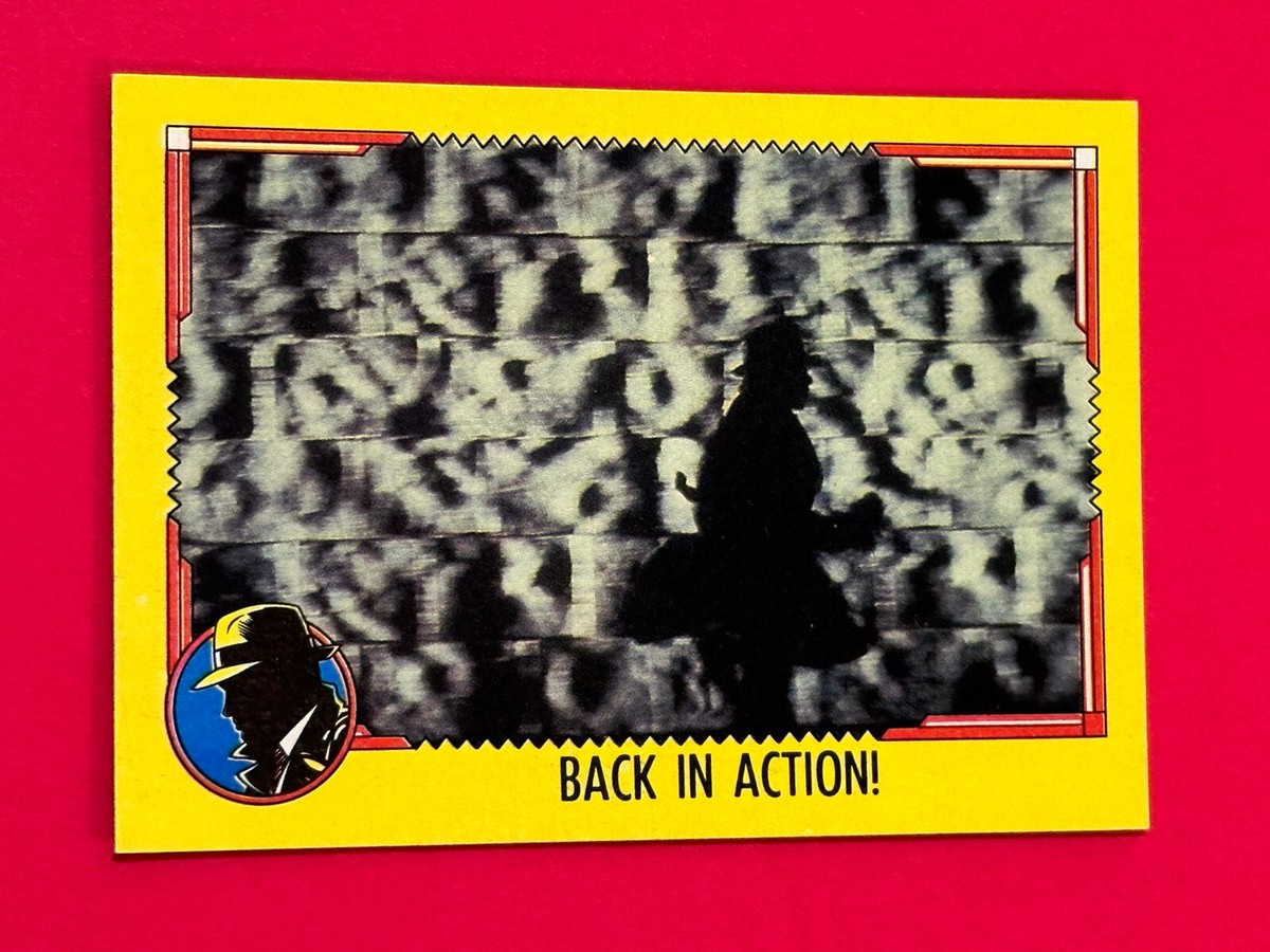1990 Topps Dick Tracy #76 Back In Action! | eBay