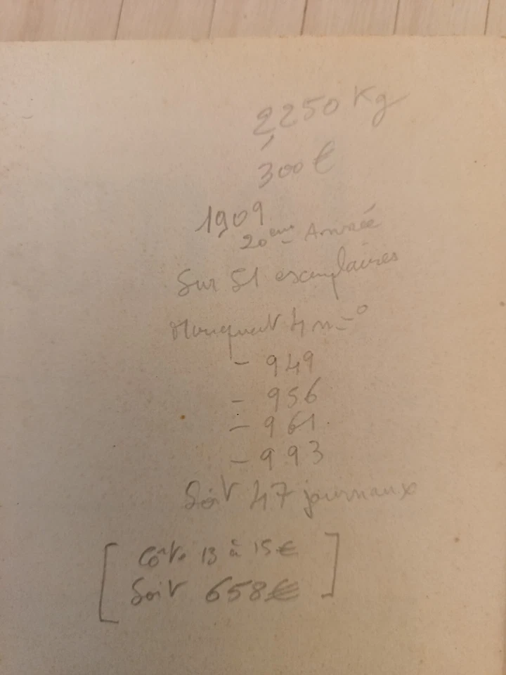 Le petit journal. Année 1909 sont présents 47 journaux. - Photo 3/4