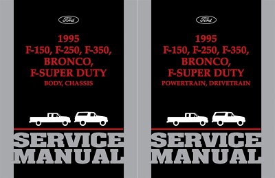 1995 Ford F-150 / F-250 / F-350 Truck, Bronco Service Manual