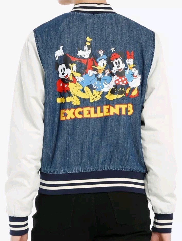 Kith Mickey & Friends Varsity Jacket Kith Mickey Mouse Kith Mickey