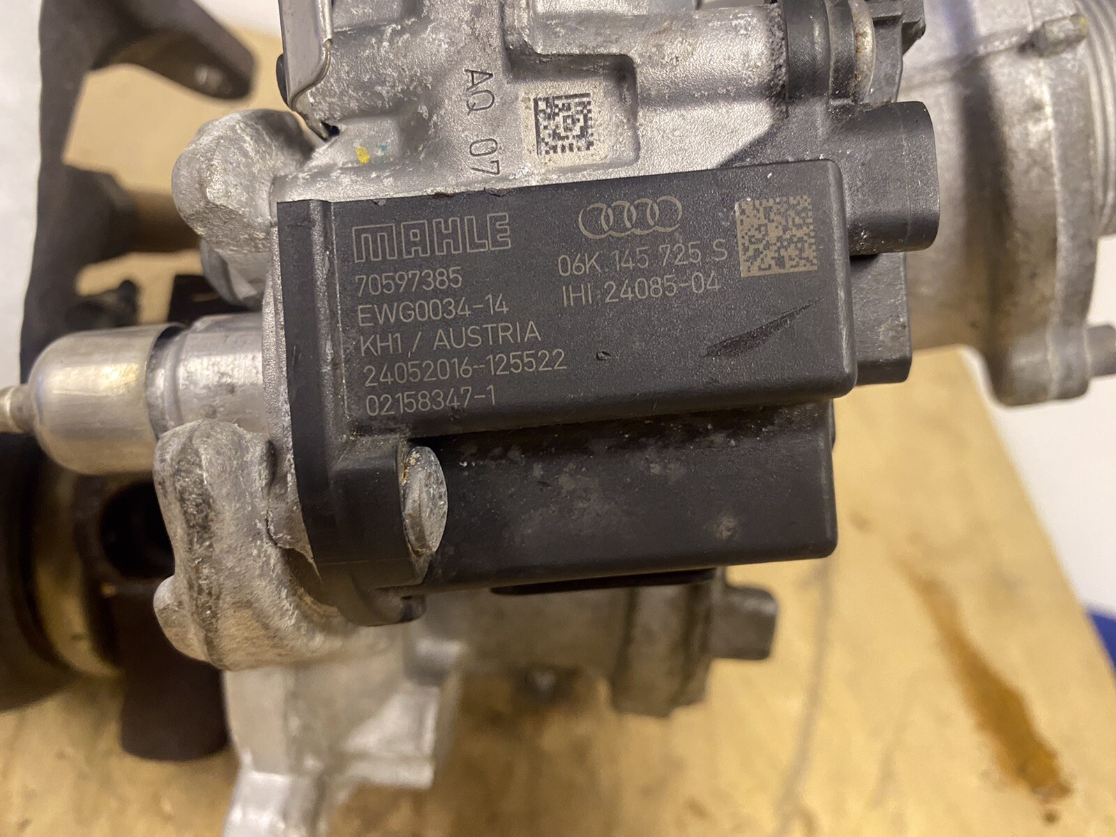 2016 Audi TT 1.8 TFSI Cjs. Turbo Charger 06K145713J 24k for sale  