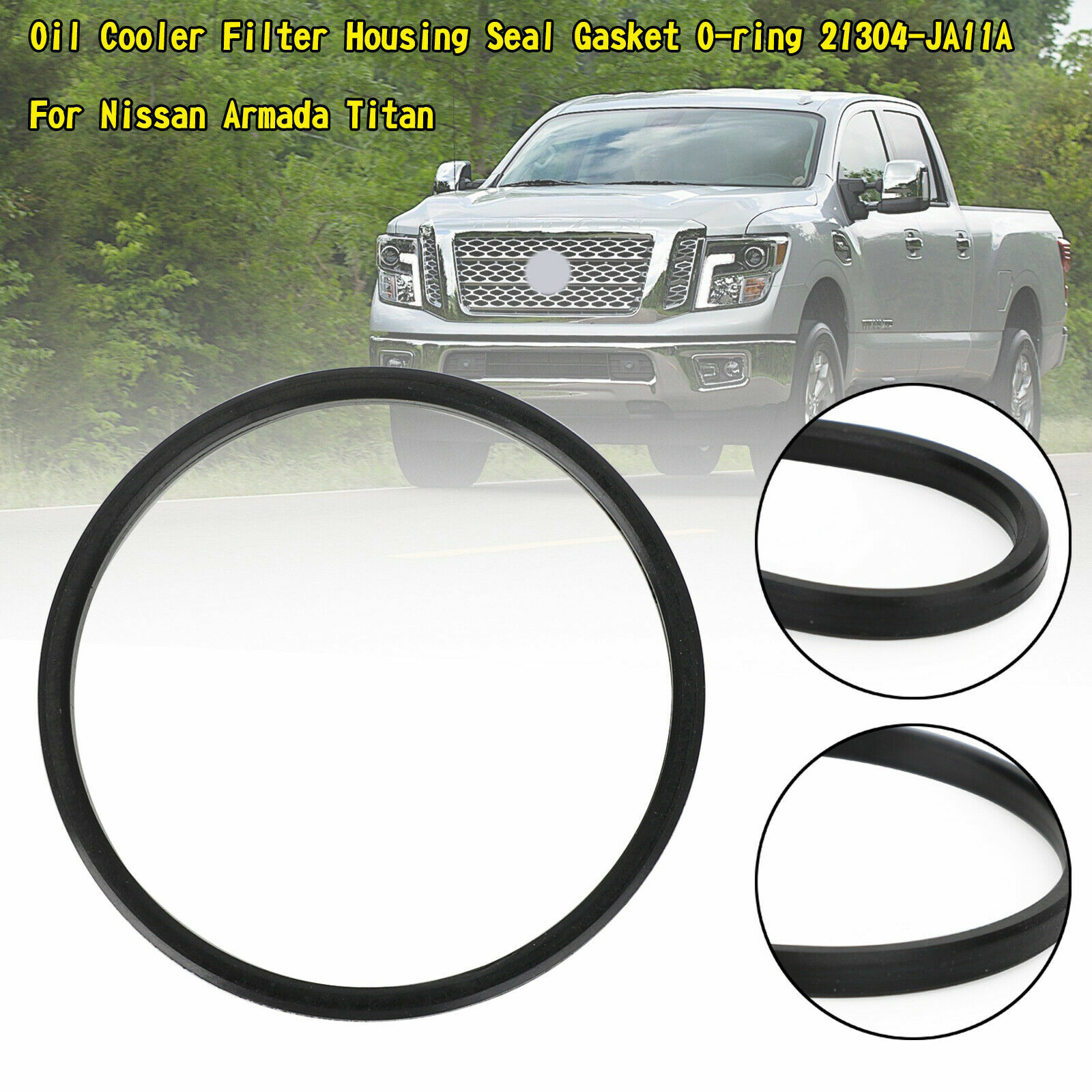 Cooler Filter Housing Seal Gasket O-ring 21304-ja11a New