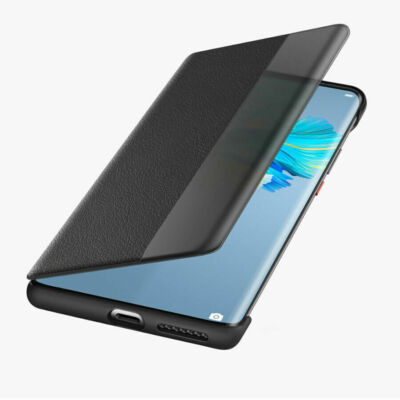 Cover Per Huawei Mate 40 Pro 2 In 1 Ibrida Antiurto Con Cavalletto - Custodia Resistente A Doppio Strato (Nero)