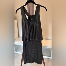 Gunmetal Mini Dress, size 6, Xcape by Joanna Chen