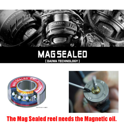 KOREA Magnetic Fluid Oil For Daiwa Mag Sealed Reel Bearing Washer
