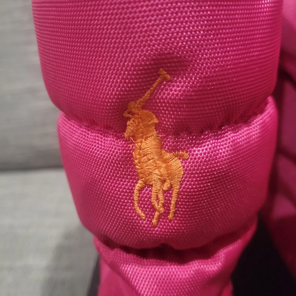 Polo Ralph Lauren Hamilten EZ Rosa/Negro Juvenil Botas de Nieve Talla 10 Foto 3 de 4