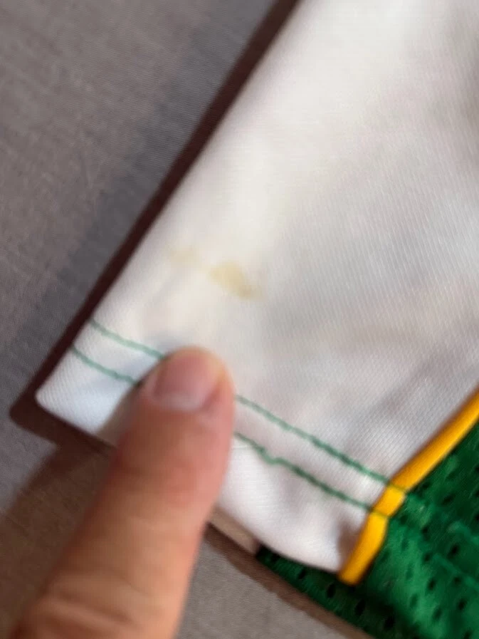 Camiseta masculina Boston Celtics Hardwood Majestic Classics NBA verde L EUA - Imagem 3 de 4