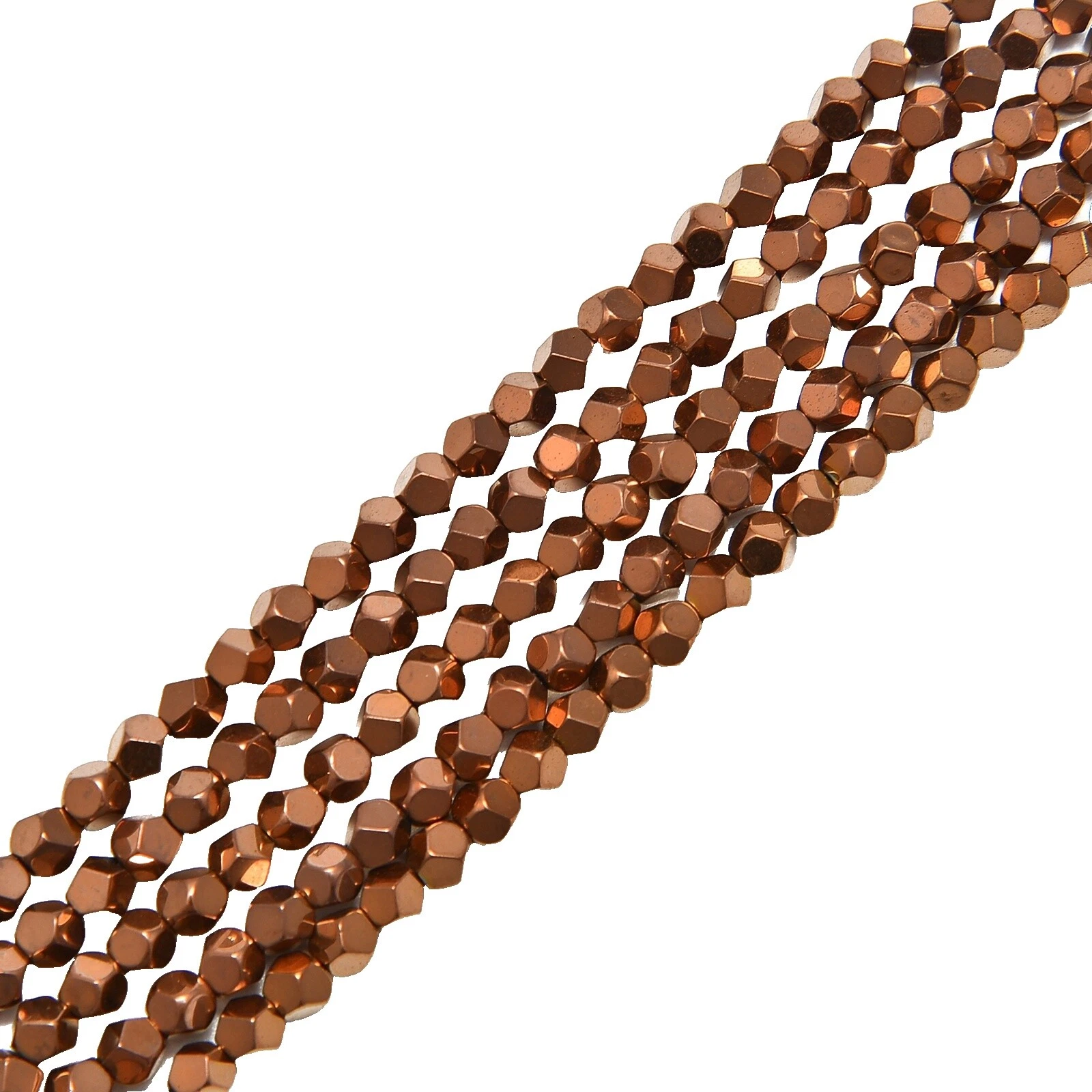 Copper Nugget 4 - 4.9 mm Size Jewelry Making Beads