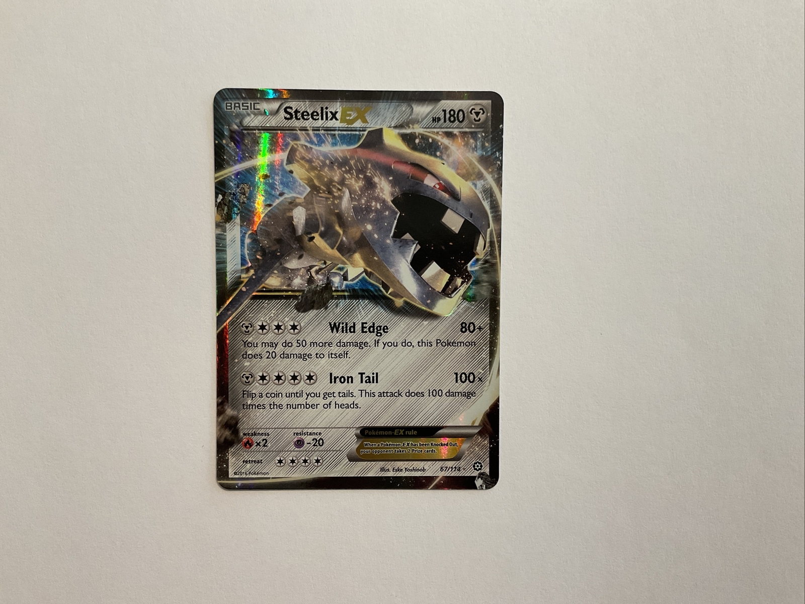 Steelix EX Pokémon Card Mint Condition