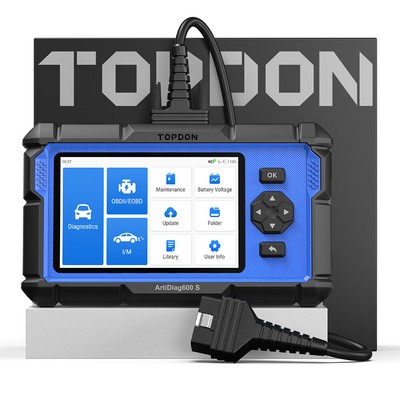  TOPDON AD600S 2.0 Profi KFZ OBD2 Diagnosegerät Deutsch 9Services 2G+32G CAN FD