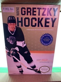 Wayne Gretzky Hockey NES Nintendo - Comes With Box / Instruction Manual