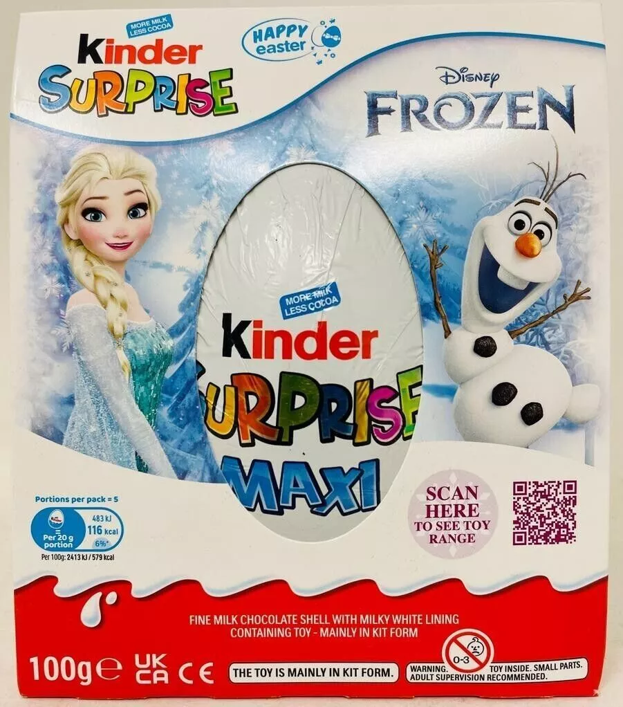 Kinder surprise hotsell egg 100g