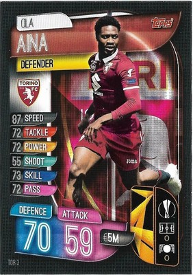 Tor N.3 Ola Ina Turin - 2019 Match Attax 20 Topps