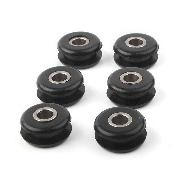 Pack of 6 Gas Fuel Tank Mounts Rubber Grommets for Harley Heritage
