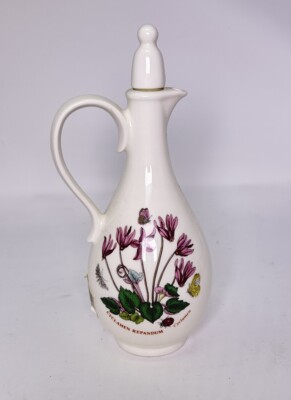 Portmeirion Botanic Garden Vinegar Bottle With Stopper.