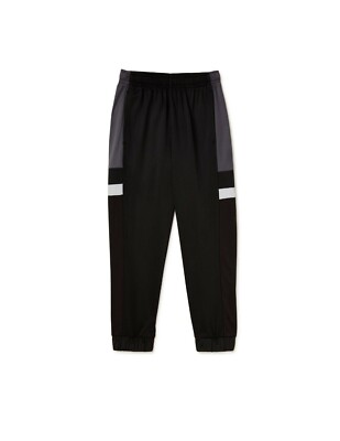 Russell Boys Black & Grey Tech Fleece Jogger Sweatpants Size XL-14-16 Brand New!