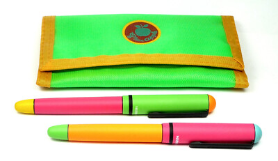 original MARKSMAN farbenfrohes Schreibset NEON 008 im Etui - Neuware unbenutzt!