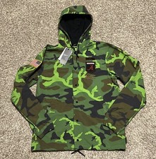 Nike Alabama Crimson Tide On-Field Camo Woven Windbreaker Snap Jacket Men s M