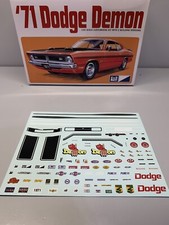 Mpc 125 1971 Dodge Demon Waterslide Decals Junkyarddiorama