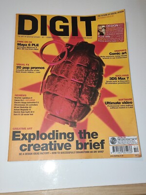 Digit Magazine September 2004  Creative Digital Art Internet Media Issue 78