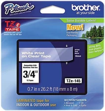 Brother International Label Tape 0.75" Width 1 Each Model TZE145
