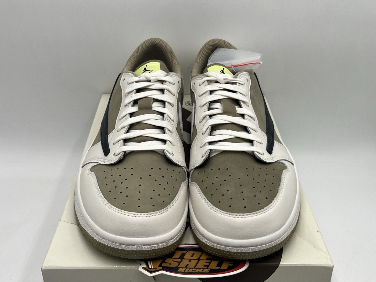 New Air Jordan 1 Low Golf Travis Scott Neutral Olive 2023 New Air Jordan 1 Low Golf Travis Scott Neutral Olive 2023