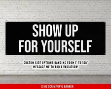Training Room Banner - Fitness Motivation - Home Gym Wall Art