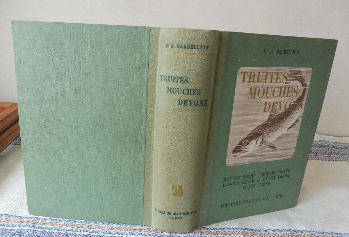 Dr. P. BARBELLION - TRUITES, MOUCHES, DEVONS - 1948
