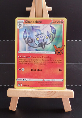 Pokemon TRICK or TRADE (TCG)/Englisch - Chandelure *H  (Lost Origin 026)