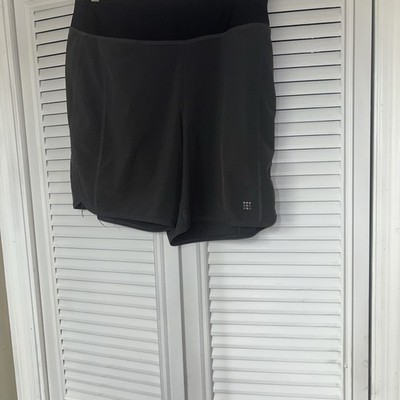 Title Nine Women's Size Large Gray Polyester The Orignial Anti-Run Shorts 7 