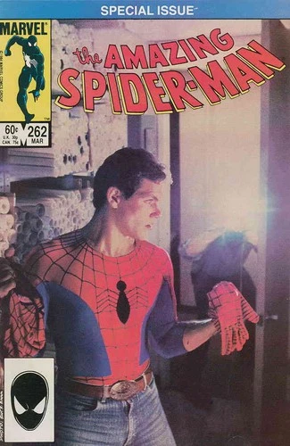 Amazing Spider-Man, The #262 VF; Marvel | March 1985 Photo Cover - w/Bag+Board