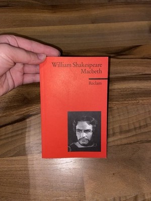 Macbeth von William Shakespeare, Englisch und Deutsch Reclam