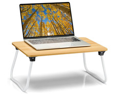 Escritorio plegable para port til, bandeja para cama, bandeja para servir desayu