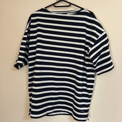 Helly Hansen Men's Navy White Stripe Oversize Short Sleeve T-Shirt M