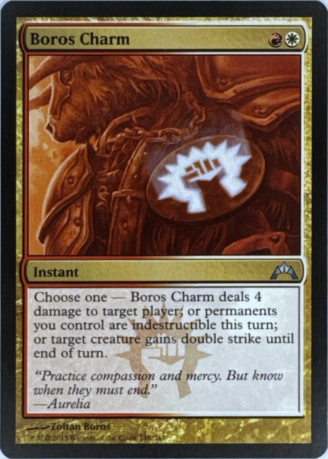 [15% OFF 4] Boros Charm #148 - Gatecrash - LP   - MTG Magic Card