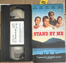 Columbia TriStar Stand by Me VHS Tape 1986 R Rob Reiner Wheaton Phoenix Feldman