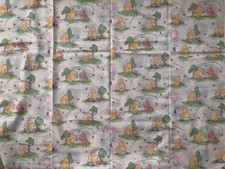 Classic Winnie The Pooh in the 100 Acre Woods Home Decorator Fabric 39 x 45" NEW